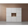 Front Barkast Cobra Select opstelling 863-open matte lak wit Coesel