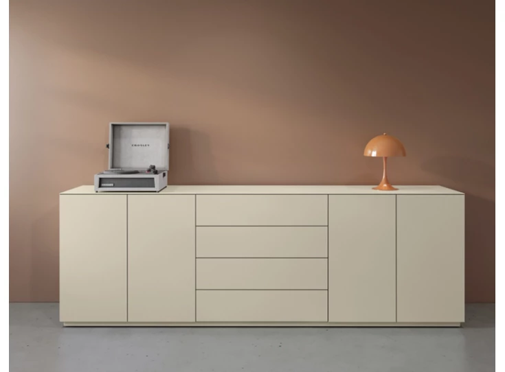 Dressoir Cobra Select opstelling 809 matte lak beige Coesel