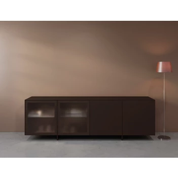 Dressoir Cobra Select opstelling 680-GL2 matte lak brons Coesel