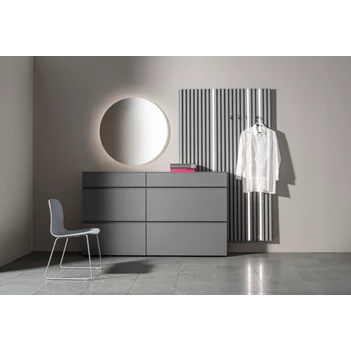 Halkast Tando opstelling 112 matte lak grijs Sudbrock