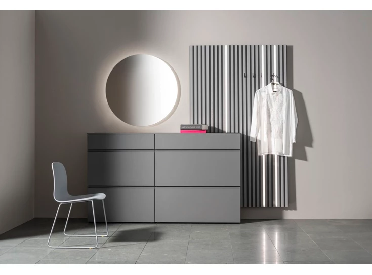 Halkast Tando opstelling 112 matte lak grijs Sudbrock