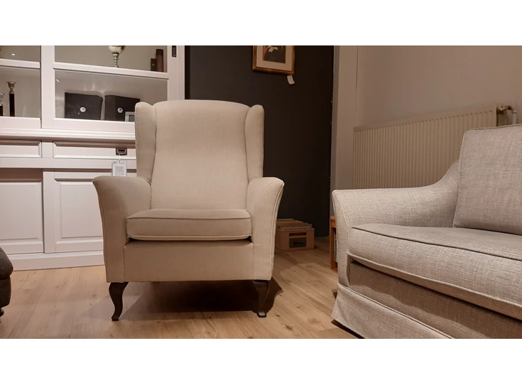 Demuynck Toonzaalmodel Fauteuil Kent solden voorkant