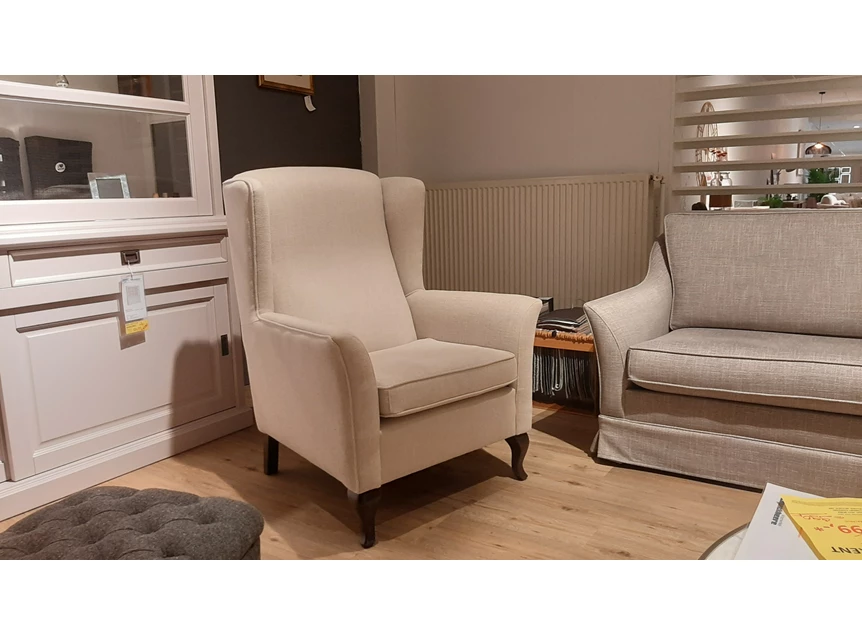Demuynck Toonzaalmodel Fauteuil Kent solden schuin