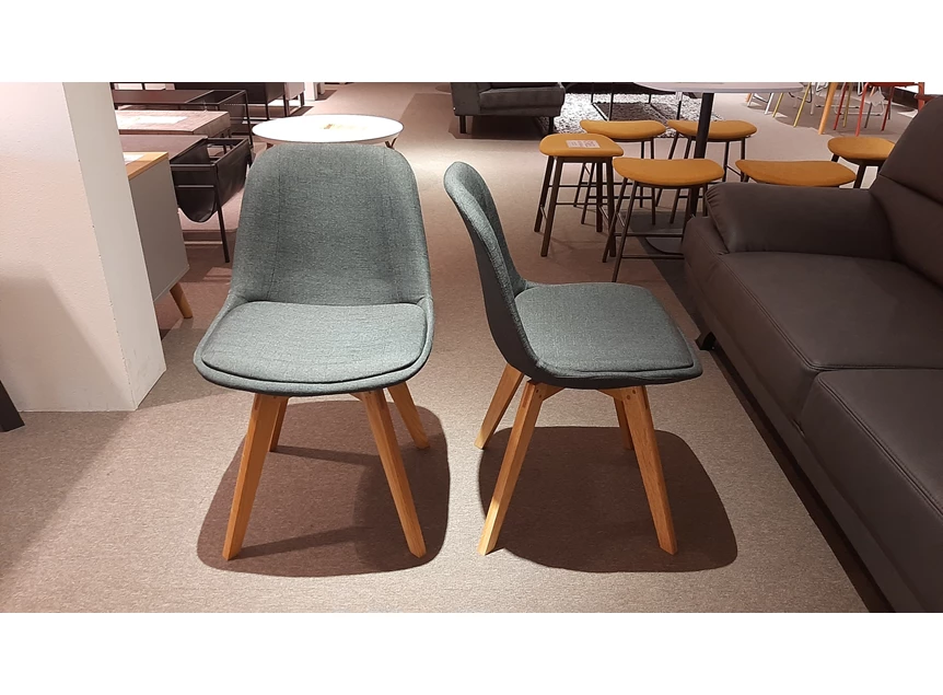 Toonzaalmodel stoelen Grace x2 tenzo antraciet