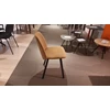 Toonzaalmodel stoelen Olivia x4 (Cognac) zijkant