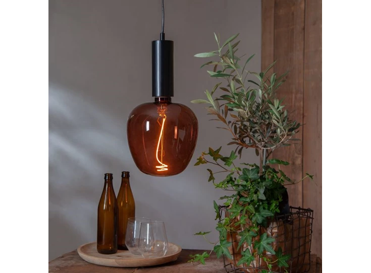 LM-E27-LED G190 4W COGNAC 1STK- sfeerbeeld1