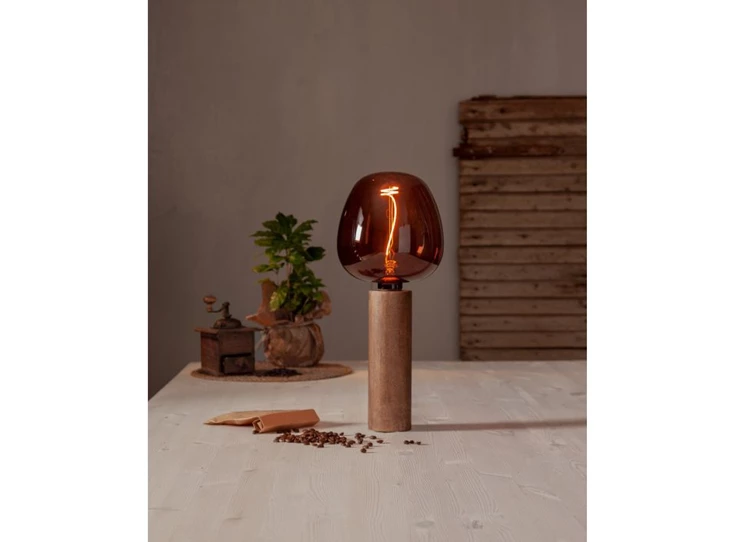 LM-E27-LED G190 4W COGNAC 1STK- sfeerbeeld2