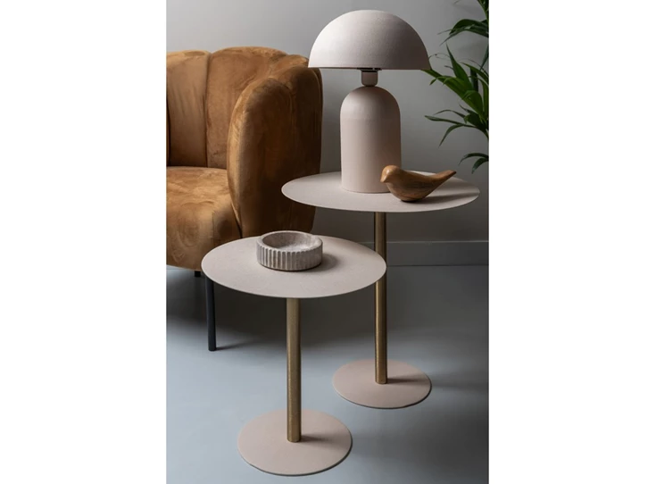 Tafellamp Boaz- large- grijs- Ø31xh43- sfeerbeeld