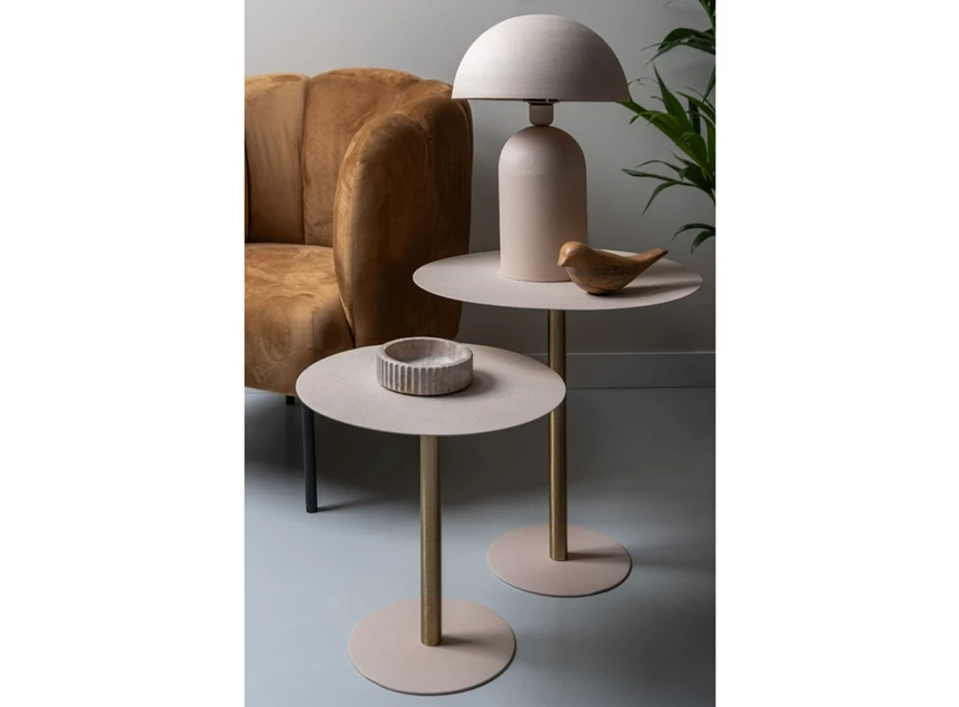 Tafellamp Boaz- large- grijs- Ø31xh43- sfeerbeeld