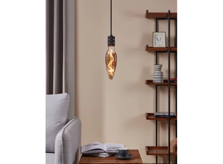 LM-E27-LED CF78 4W SMOKY 1STK- sfeerbeeld