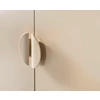 Greep Barkast met vitrine Cubo opstelling 209 combi matte lak en hout Sudbrock