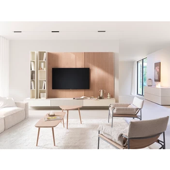 Tv-kast Cubo hangend opstelling 221 matte lak en hout Sudbrock