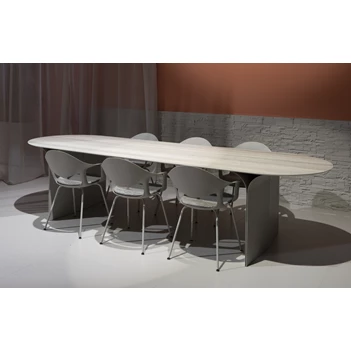 Tafel Arcs oval keramiek Joli
