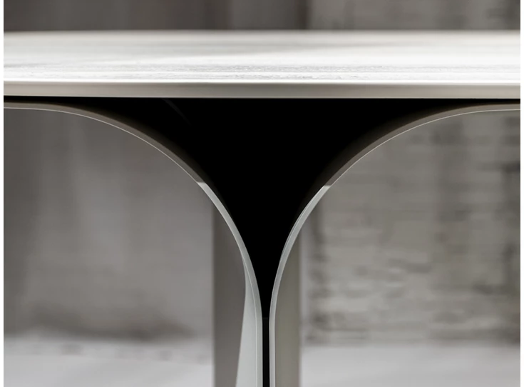 Detail Tafel Arcs oval keramiek Joli