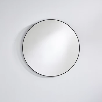 Spiegel Hoop Black M 2881.251 rond Deknudt Mirrors
