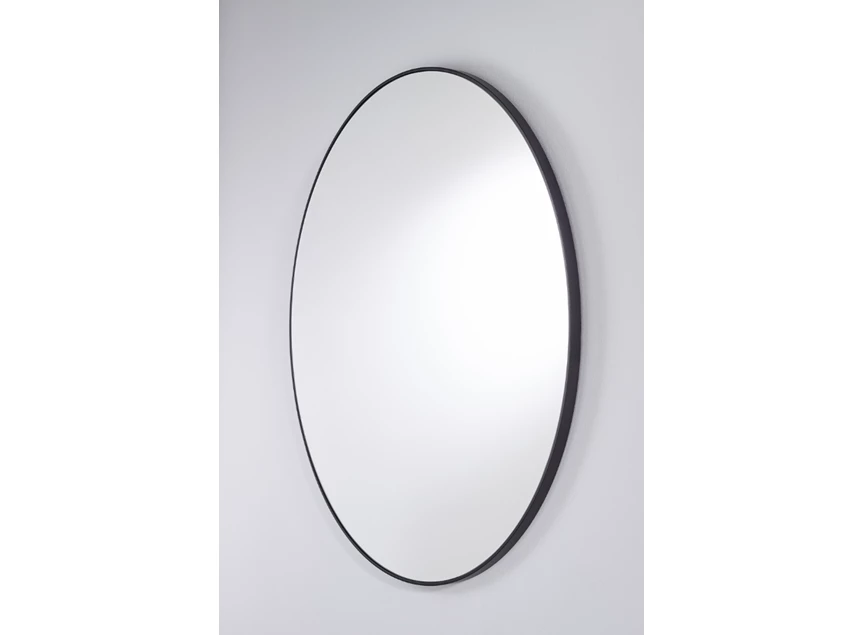 Zijkant Spiegel Hoop Black M 2881.251 rond Deknudt Mirrors