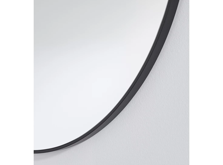 Detail Spiegel Hoop Black M 2881.251 rond Deknudt Mirrors