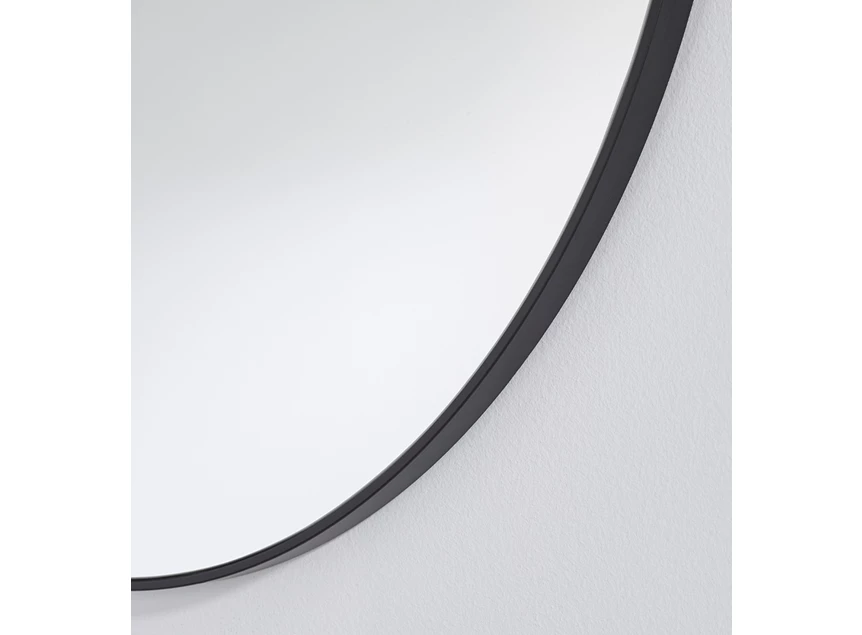 Detail Spiegel Hoop Black M 2881.251 rond Deknudt Mirrors