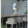 Bar Spiegel Hoop Black L 2921.351 rond outdoor Deknudt Mirrors