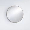 Spiegel Hoop Bronze M 2881.211 rond Deknudt Mirror