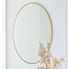 Badkamer Spiegel Hoop Bronze M 2881.211 rond Deknudt Mirror