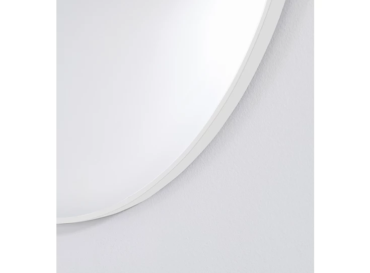 Detail Spiegel Hoop White M 2881.271 rond Deknudt Mirrors