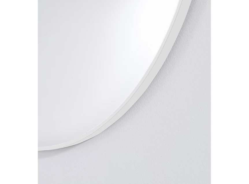 Detail Spiegel Hoop White M 2881.271 rond Deknudt Mirrors