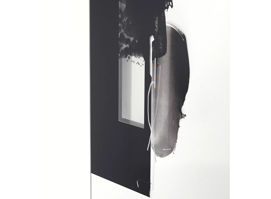 Zijkant Spiegel Connect II L 3060.351 kunstwerk Deknudt Mirrors