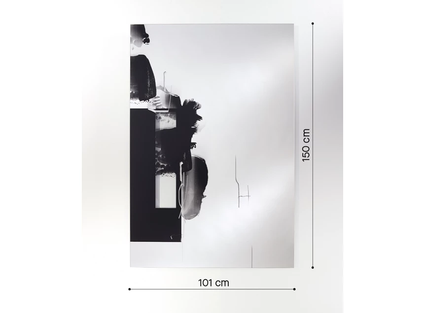Afmetingen Spiegel Connect II L 3060.351 kunstwerk Deknudt Mirrors