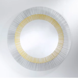 Spiegel Yoko Bronze 2823.231 rond brons goud Deknudt Mirrors