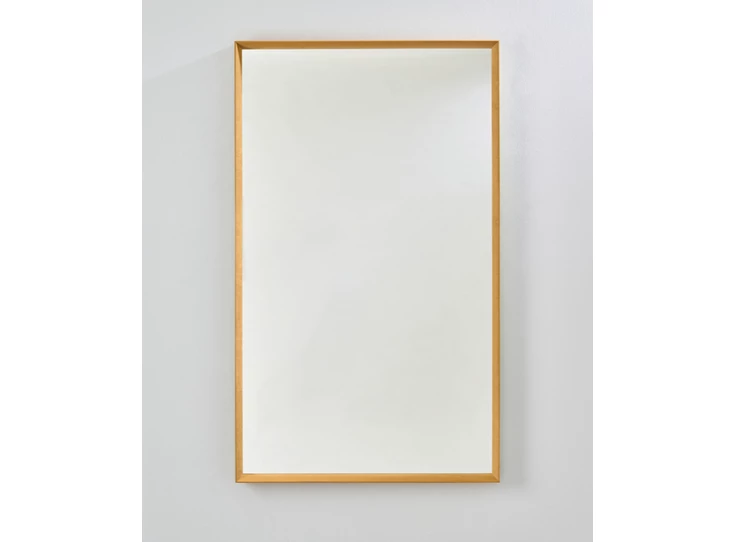 Spiegel Velvet Ochre Rect 2924.311 fluweel Deknudt Mirrors