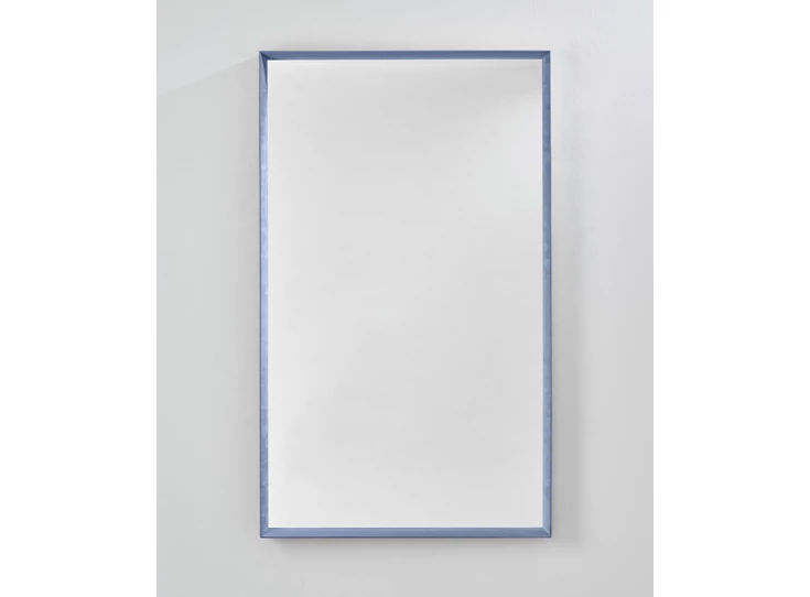 Spiegel Velvet Blue Rect 2924.381 rechthoekig fluweel Deknudt Mirrors