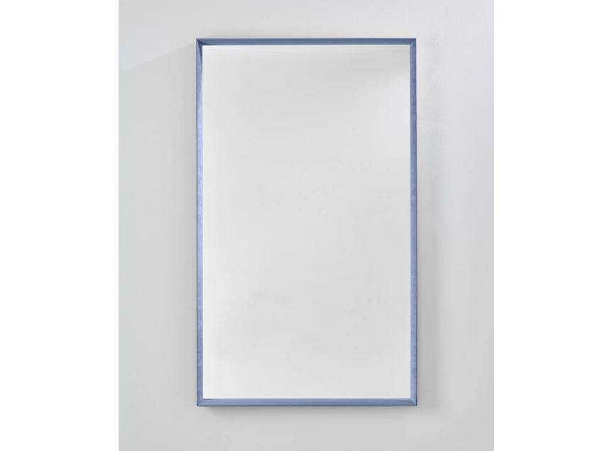 Spiegel Velvet Blue Rect 2924.381 rechthoekig fluweel Deknudt Mirrors