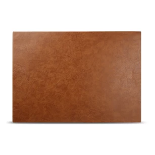 Placemat lederlook bruin- 43x30cm