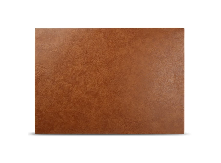 Placemat lederlook bruin- 43x30cm