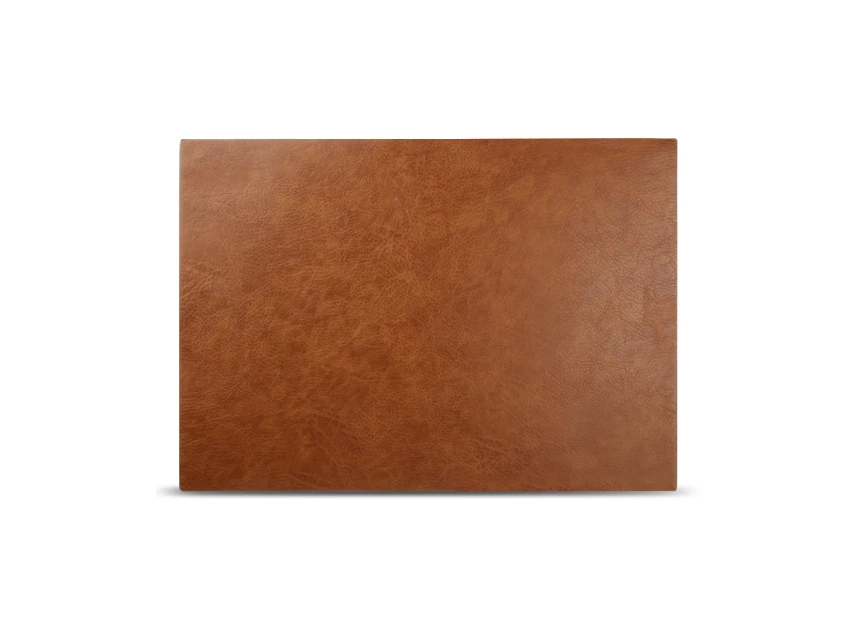 Placemat lederlook bruin- 43x30cm