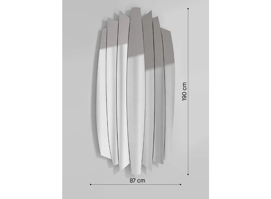 Afmetingen Spiegel Tutti XL 3040.301 groot hoekig Deknudt Mirrors