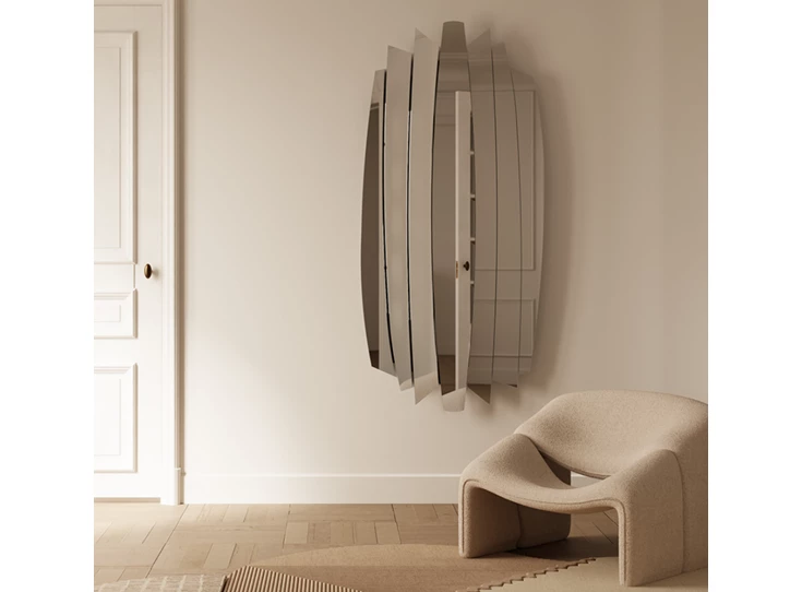 Inzoom Spiegel Tutti XL 3040.301 groot hoekig Deknudt Mirrors