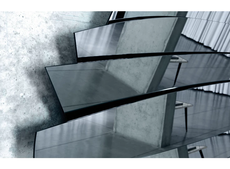 Weerkaatsing Spiegel Tutti XL 3040.301 groot hoekig Deknudt Mirrors