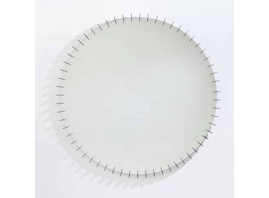 Spiegel Ray Black 2930.351 rond zwart Deknudt Mirrors