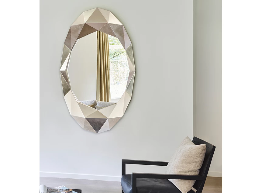 Sfeerfoto Spiegel Precious Silver 2693.161 juweel zilver Deknudt Mirrors