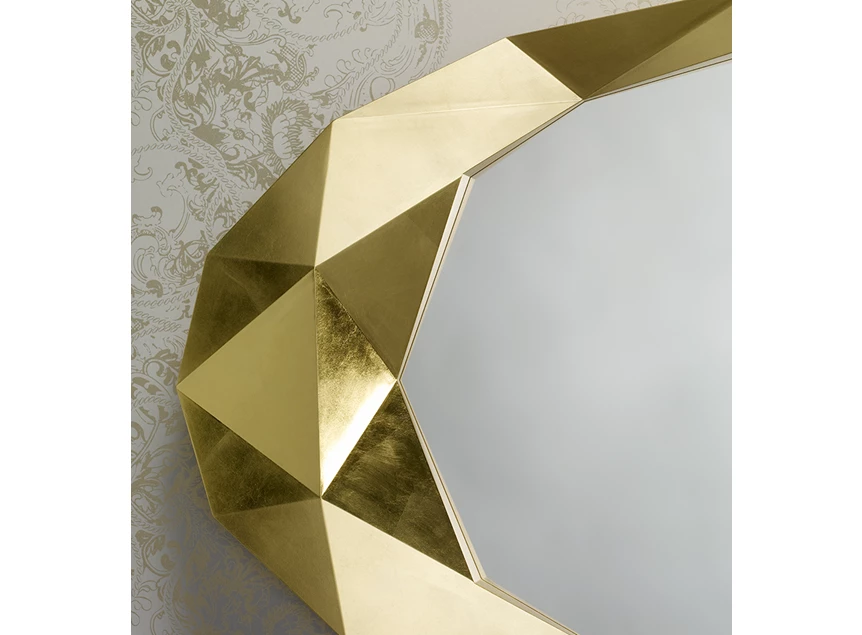 Detail Spiegel Precious Gold 2693.111 juweel goud Deknudt Mirrors