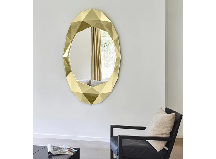 Sfeerfoto Spiegel Precious Gold 2693.111 juweel goud Deknudt Mirrors