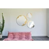 Set van 3 Spiegel Ornato Round M 2909.211 rond goud Deknudt Mirrors