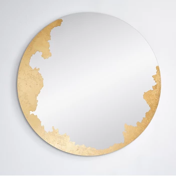 Spiegel Ornato Round L 2909.311 rond goud Deknudt Mirrors