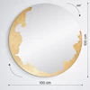 Afmetingen Spiegel Ornato Round L 2909.311 rond goud Deknudt Mirrors