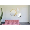 Set van 3 Spiegel Ornato Round L 2909.311 rond goud Deknudt Mirrors