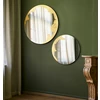 Set van 2 Spiegel Ornato Round L 2909.311 rond goud Deknudt Mirrors
