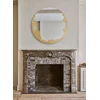 Sfeerfoto Spiegel Ornato Round L 2909.311 rond goud Deknudt Mirrors