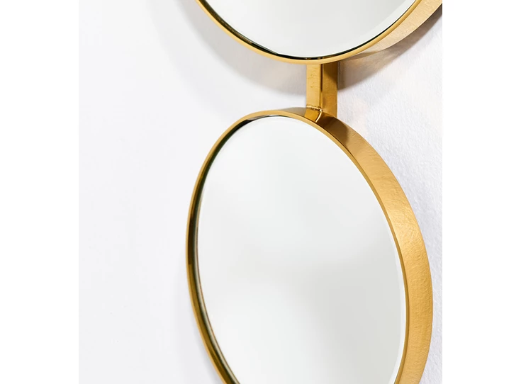 Detail Spiegel Opera 8112.BFB goud Deknudt Mirrors